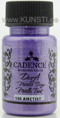 Акриловая краска Dora metallic Cadence 156 amethyst 50 ml ― VIP Office HobbyART