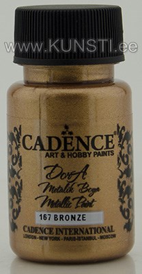Акриловая краска Dora metallic Cadence 167 bronze 50 ml ― VIP Office HobbyART