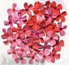 Creative elements handmade paper jewelled petals x40 pink