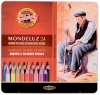 Akvarellipliiatsite komplekt "Mondeluz" 24tk kõrge kvaliteet 3724 24