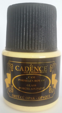 Краска по стеклу Glass & ceramic paint opaque 650 ivory 45 ml ― VIP Office HobbyART