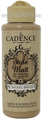 Акриловая краска Style matt Cadence s-9007 baouqe beige 120 ml ― VIP Office HobbyART