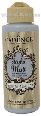 Акриловая краска Style matt Cadence s-9030 gray cloud 120 ml ― VIP Office HobbyART