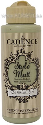 Акриловая краска Style matt Cadence s-9051 sage 120 ml ― VIP Office HobbyART