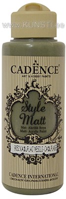 Акриловая краска Style matt Cadence s-9052 camuflage green 120 ml ― VIP Office HobbyART