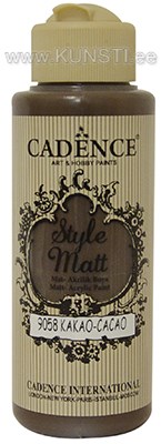 Акриловая краска Style matt Cadence s-9058 cacao 120 ml ― VIP Office HobbyART