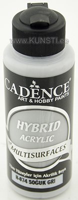 Акриловая краска Hybrid Cadence h-074 cool gray 70 ml  ― VIP Office HobbyART