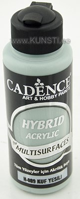 Hybrid acrylic paint h-089 mould green 70 ml  ― VIP Office HobbyART