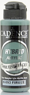 Hybrid acrylic paint h-093 firuze 70 ml  ― VIP Office HobbyART