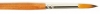Кисть из синтетики Renesans, круглая, 1001R длинная ручка № 6