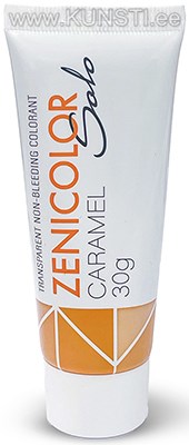 Прозрачные немигрирующие красители для мыльной основы ZENICOLOR SOLO Caramel 30gr ― VIP Office HobbyART