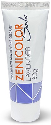 Прозрачные немигрирующие красители для мыльной основы ZENICOLOR SOLO Lavender 30gr ― VIP Office HobbyART