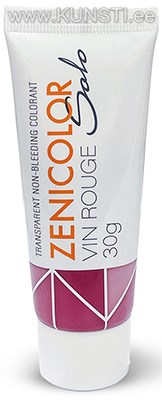 Прозрачные немигрирующие красители для мыльной основы ZENICOLOR SOLO Vin Rouge 30gr ― VIP Office HobbyART