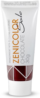 Прозрачные немигрирующие красители для мыльной основы ZENICOLOR SOLO Chocolate 30gr ― VIP Office HobbyART