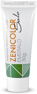 Прозрачные немигрирующие красители для мыльной основы ZENICOLOR SOLO Emerald 30gr ― VIP Office HobbyART