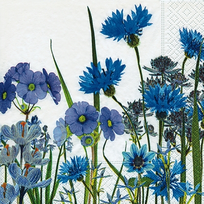 Салфетка для декупажа 200030 33 x 33 cm Blue meadow ― VIP Office HobbyART