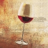 Салфетка для декупажа 211244 33 x 33 cm Classic Red Wine