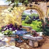 Салфетка для декупажа 344622 33 x 33 cm Patio Morning in Provence