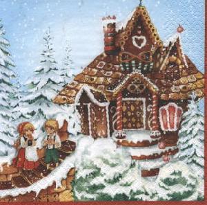 Salvrätikud - Салфетка для декупажа - 33 x 33 cm H?nsel und Gretel