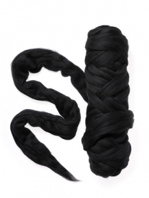 80 Merino wool 19,5 mic 50gr black ― VIP Office HobbyART