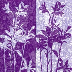 Салфетка для декупажа 340652 33 x 33 cm Floral Shadows lilac ― VIP Office HobbyART