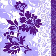 Салфетка для декупажа 361315 33 x 33 cm Flowers on Flowers lilac ― VIP Office HobbyART