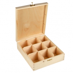 Wood tee box 24x21x8cm ― VIP Office HobbyART