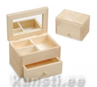 Wooden box 13 x 8.7 x 8.5 cm ― VIP Office HobbyART