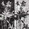 Салфетка для декупажа 340653 33 x 33 cm Floral Shadows black