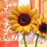 Салфетка для декупажа 342030 33 x 33 cm Tournesol orange