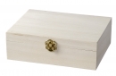 Puidust toorik - Puidust karp. Mõõdud: 27,7x16,8x7cm. 